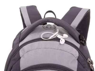 Рюкзак SWISSGEAR, полиэстер, 33х19х45 см, 28 л, серый, изображение 6