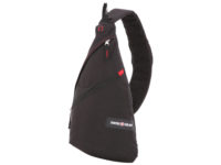 Рюкзак SWISSGEAR с одним плечевым ремнем, 25x15x45 см, 7 л, черный/красный, изображение 1