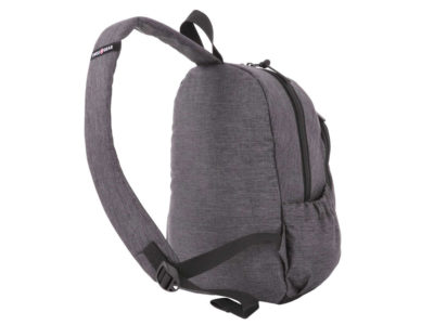 Рюкзак SWISSGEAR 13», ткань Grey Heather/ полиэстер 600D PU , 25х14х35 см, 12 л, серый, изображение 2