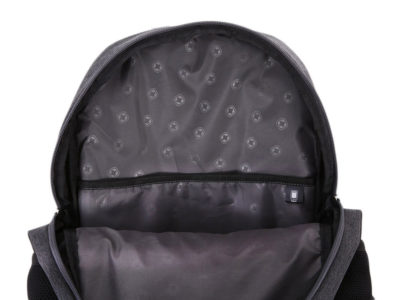 Рюкзак SWISSGEAR 13», ткань Grey Heather/ полиэстер 600D PU , 33х16х45 см, 23 л, серый, изображение 4