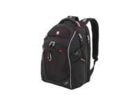 Рюкзак SWISSGEAR, Scansmart 15, полиэстер 900D/добби, 34x22x46 см, 34 л, черный/красный, изображение 1