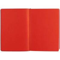 Ежедневник Slip, недатированный, черный с красным, изображение 3