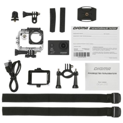 Экшн-камера Digma DiCam 310, черная, изображение 12
