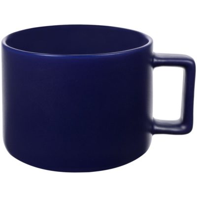 Чашка Jumbo, матовая, синяя, изображение 1
