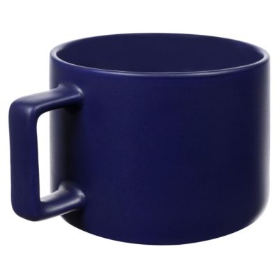 Чашка Jumbo, матовая, синяя, изображение 2
