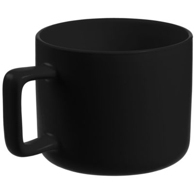 Чашка Jumbo, матовая, черная, изображение 2