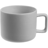 Чашка Jumbo, матовая, светло-серая, изображение 1