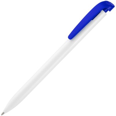 Ручка шариковая Favorite, белая с синим, изображение 1