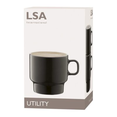 Набор из 2 чашек для кофе Utility, серый, изображение 6