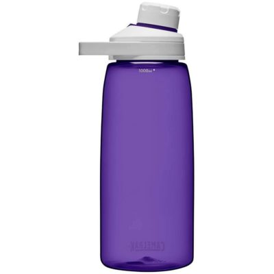 Спортивная бутылка Chute 1000, фиолетовая, изображение 3