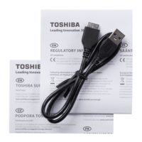 Внешний диск Toshiba Canvio, USB 3.0, 1Тб, черный, изображение 4