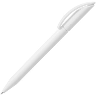 Ручка шариковая Prodir DS3 TPP Antibacterial, белая, изображение 1