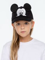 Бейсболка детская «Микки Маус», черная, изображение 2