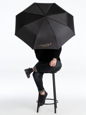 Зонт складной Tony Stark, черный, изображение 1