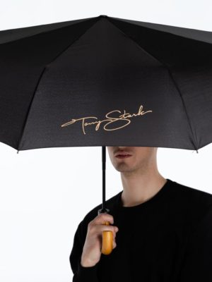 Зонт складной Tony Stark, черный, изображение 2