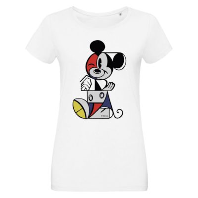 Футболка женская «Микки Маус. Picasso Style», белая, изображение 1
