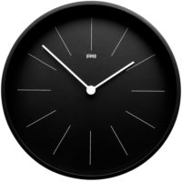 Часы настенные Berne, черные, изображение 1