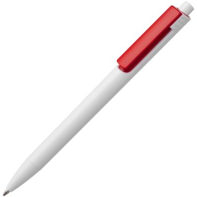 Ручка шариковая Rush Special, бело-красная, изображение 1