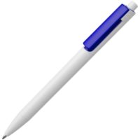 Ручка шариковая Rush Special, бело-синяя, изображение 1