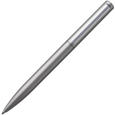 Ручка шариковая Drift Silver, темно-серебристая, изображение 2