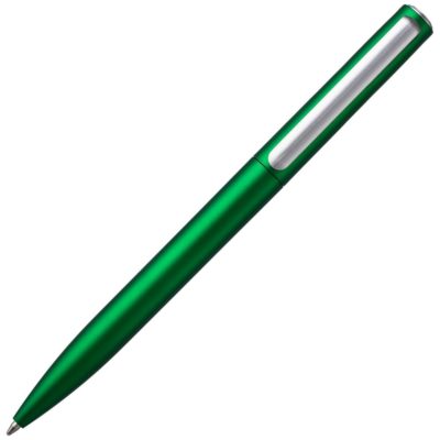 Ручка шариковая Drift Silver, зеленая, изображение 2