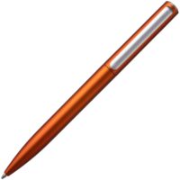 Ручка шариковая Drift Silver, оранжевая, изображение 2