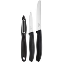 Набор из 3 ножей Victorinox Swiss Classic Paring, черный, изображение 1