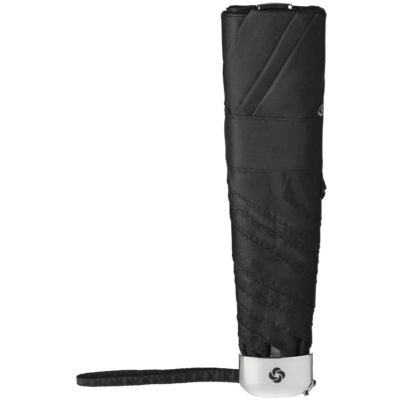 Зонт складной Karissa Ultra Mini, механический, черный, изображение 4
