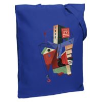 Холщовая сумка Architectonic, ярко-синяя, изображение 1