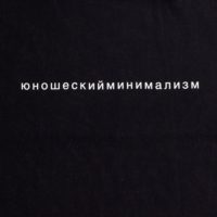 Холщовая сумка «Юношеский минимализм», черная, изображение 3