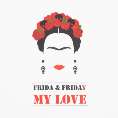 Футболка женская Frida & Friday, белая, изображение 3