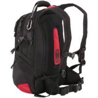 Рюкзак для ноутбука Swissgear Walkman, черный с красным, изображение 2