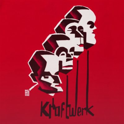 Футболка «Меламед. Kraftwerk», красная, изображение 2