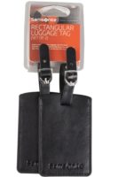 Набор из 2 бирок Luggage Accessories, черный, изображение 1