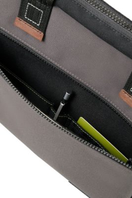 Сумка для ноутбука Sideways Laptop Bag, черная с серым, изображение 8