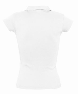 Рубашка поло женская без пуговиц Pretty 220, белая, изображение 2