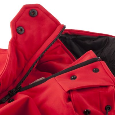 Куртка софтшелл женская Skeleton Lady, красная, изображение 4
