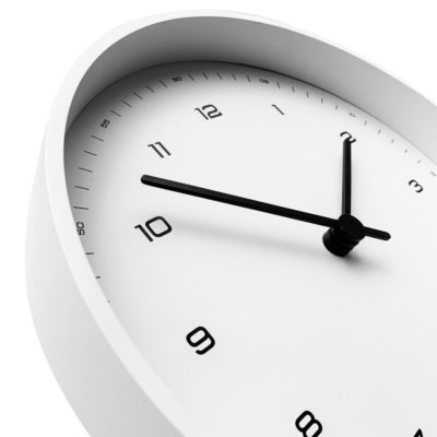Часы настенные White, белые, изображение 3
