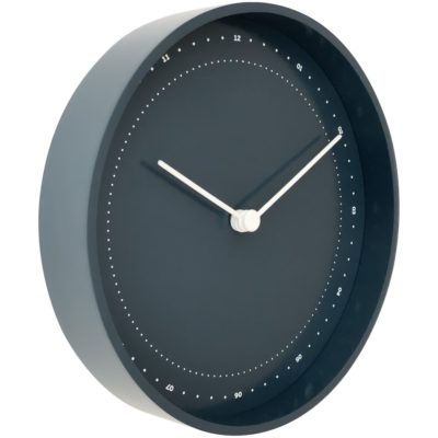 Часы настенные Slik, темно-синие, изображение 2