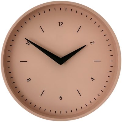 Часы настенные Peddy, пыльно-розовые, изображение 1