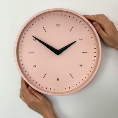 Часы настенные Peddy, пыльно-розовые, изображение 6