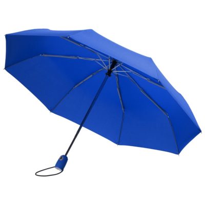 Зонт складной AOC, синий, изображение 1