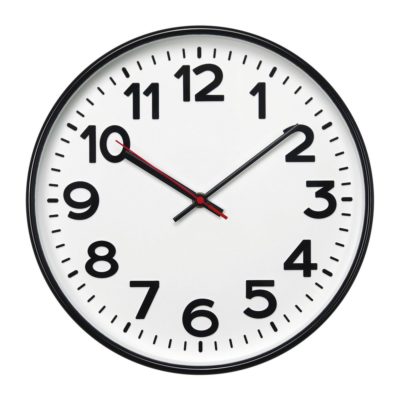 Часы настенные ChronoTop, черные, изображение 1