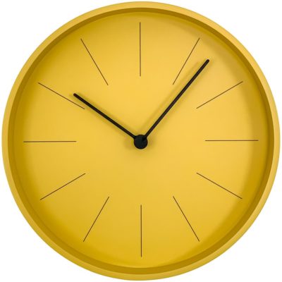 Часы настенные Ozzy, желтые, изображение 1