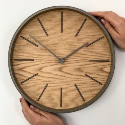 Часы настенные Paco, дуб, изображение 5