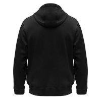 Толстовка мужская Hooded Full Zip черная, изображение 3