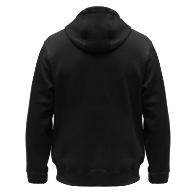 Толстовка мужская Hooded Full Zip черная, изображение 3