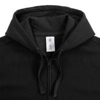 Толстовка мужская Hooded Full Zip черная, изображение 4