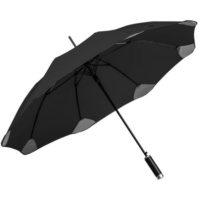Зонт-трость Pulla, черный, изображение 1