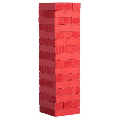 Игра «Деревянная башня мини», красная, изображение 2